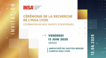 Cérémonie INSA Lyon Recherche